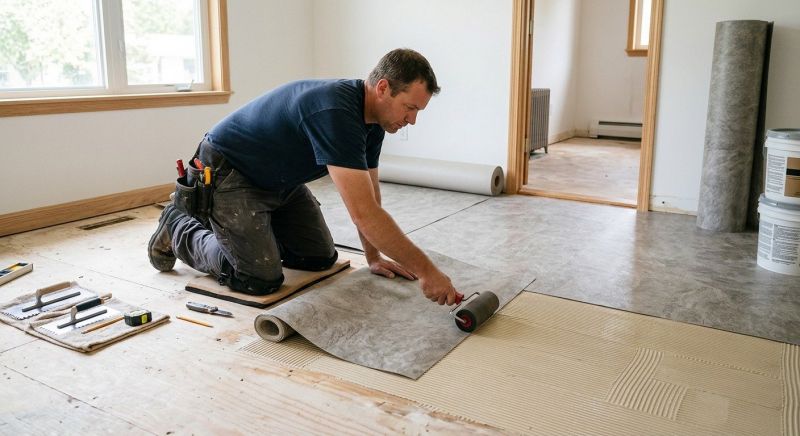 Sheet Vinyl Installation in Houston, TX