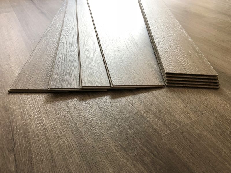 Luxury Vinyl Plank Flooring in Kitchen