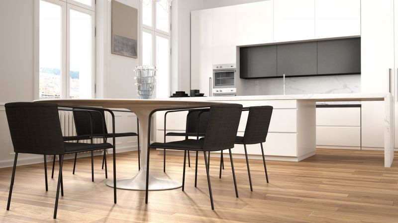 Modern Vinyl Flooring in Kitchen