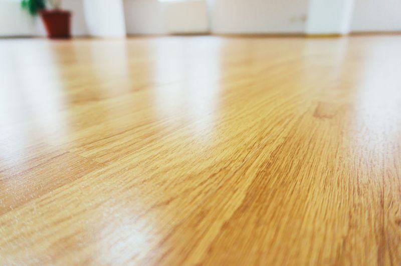 Stylish Laminate Flooring in Office