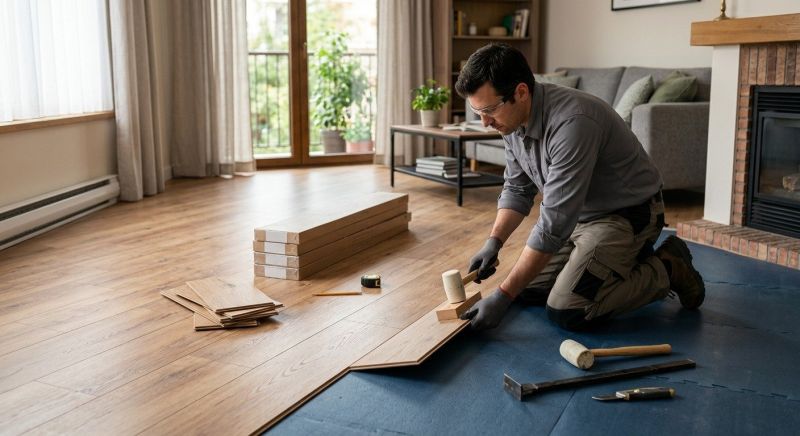 Laminate Floor Installation in Greensboro, NC