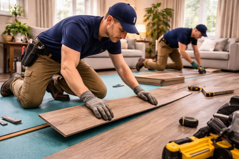 Laminate Floor Remodeling in Warrenton, VA