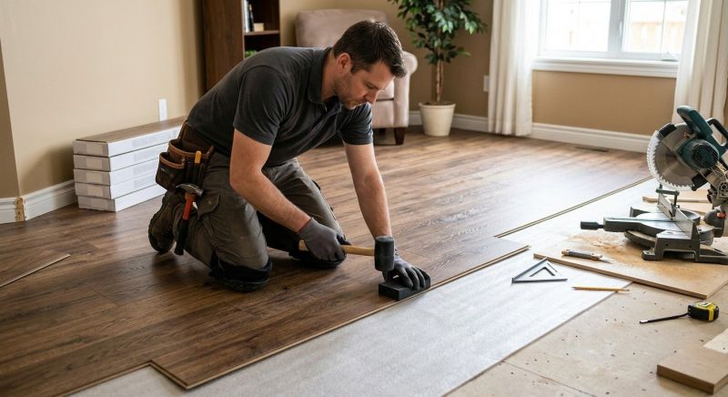 Laminate Floor Remodeling in Manassas, VA