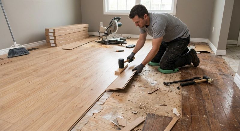 Laminate Flooring Replacement in Manassas, VA