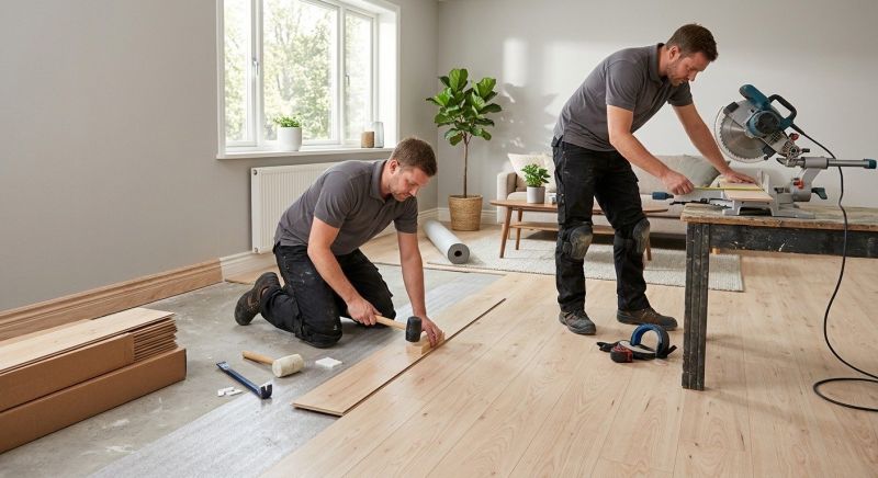 Laminate Wood Installation in Fort Wayne, IN