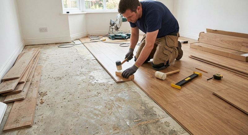 Plank Laminate Installation in Loudoun County, VA