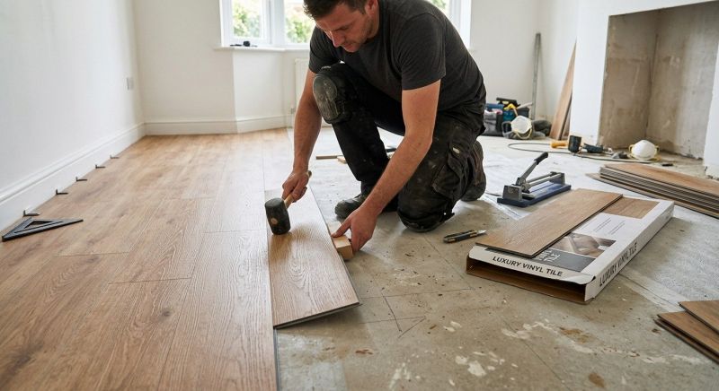 Vinyl Tile Installation in Manassas, VA