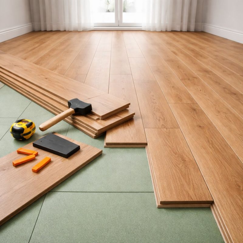 Wood Laminate Installation in Loudoun County, VA