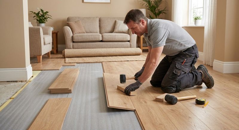 Wood Laminate Installation in Fredericksburg, VA